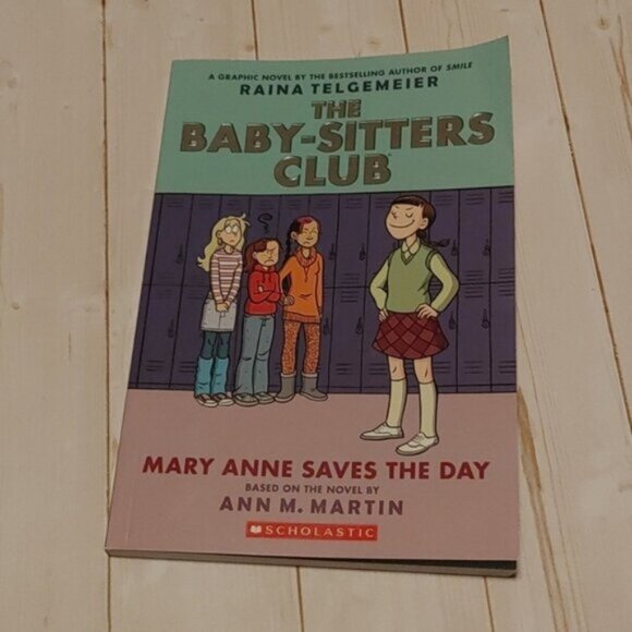 3/$13 The Babysitters Club 3. Mary Ann Saves The Day Ann Martin Reina Telgemeier - Picture 1 of 3